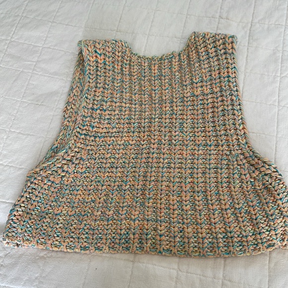 XS Free People Reversible Sweater Vest - Picture 4 of 8